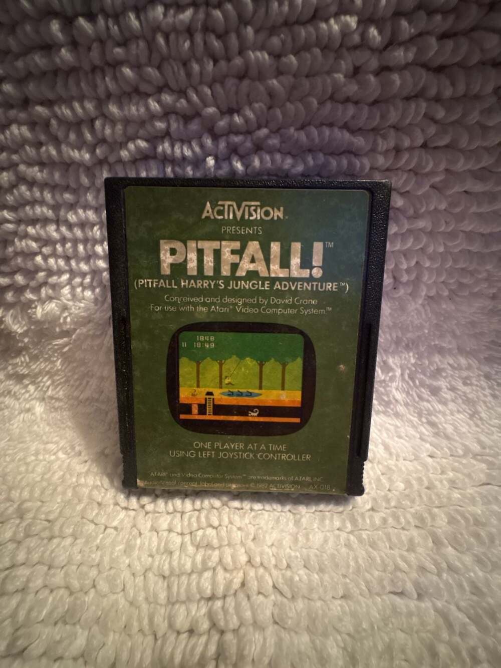 Activision Pitfall! Atari 2600 Video Game Cartridge